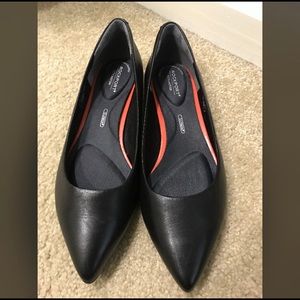Rockport Total Motion Black Flats